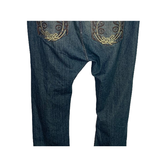 Vintage Phat Farm Classics Jeans 44x32 Y2k Rap Hip Hop Hipster Embroidered - Picture 7 of 14
